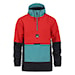 Street Jacket Horsefeathers Shaw lava red/oil blue 2024