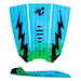 Surf grip pad Creatures Mick Eugene Fanning Lite Ecopure green fade cyan black