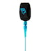 Surfboard Leash Creatures Pro 6 cyan speckle black