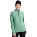 Technická mikina Burton [ak] Wms Helium Grid Fleece Qtz soft sage 2026