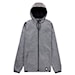 Technical Hoodie Burton Crown Weatherproof FZ true black heather 2026