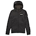 Technical Hoodie Burton Kids Oak FZ true black heather 2025