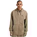 Technická mikina Burton Oak FZ summit taupe heather 2026