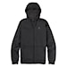 Technická mikina Burton Oak Full-zip true black heather 2025