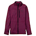 Bluza techniczna Burton Wms Ak Baker Stretch Fleece Fz purple root 2025