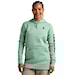 Technická mikina Burton Wms Oak Long Pullover Hoodie soft sage heather 2026