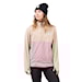 Technická mikina Eivy Techlight Halfzip Fleece sand/faded woodrose 2026