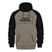 Technická mikina Horsefeathers Sherman black/taupe 2026