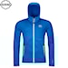 Technická mikina ORTOVOX Fleece Hoody blue note 2026