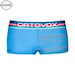 Boxer Shorts ORTOVOX Wms 185 Rock'n'wool Hot Pants sky blue 2023