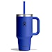Termoska Hydro Flask 32 oz Travel Tumbler Clear Lid capri blue