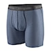 Boxer Shorts Patagonia M's Essential Boxer Briefs - 3" fathom stripe: new navy