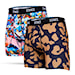 Stance Dirty Deeds Boxer Brief 2 Pack multi