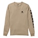 T-shirt Burton Elite Ls summit taupe 2025