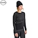 Burton Wms [ak] Slokar Merino Crew true black/grey cloud