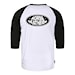 Horsefeathers Dynamo Raglan white/black