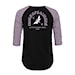 Tričko Horsefeathers Kirby black/lavender 2025
