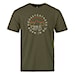 Koszulka Horsefeathers Line Circle burnt olive 2025