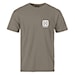 Koszulka Horsefeathers Mini Logo taupe 2025