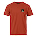 T-shirt Horsefeathers Minimalist II orange rust 2024