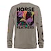 Koszulka Horsefeathers Reiko taupe 2025