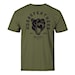 T-shirt Horsefeathers Roar II loden green 2024