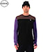 T-shirt Mons Royale Yotei Ls violet/cedar/black 2025