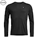 T-shirt ORTOVOX 185 Rock'n'wool Long Sleeve black raven 2026