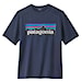 Tričko Patagonia K's Capilene Silkweight T-Shirt p-6 logo: new navy 2024