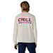 Patagonia M's L/S Chill Responsibili-Tee birch white