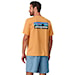 T-shirt Patagonia M's P-6 Logo Responsibili-Tee beeswax tan 2024