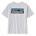 T-shirt Patagonia M's P-6 Logo Responsibili-Tee white 2024