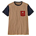 Patagonia Shop Sticker Pocket Responsibili-Tee grayling brown