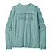 Koszulka Patagonia W's L/S P-6 Logo Responsibili-Tee p-6 outline: vrtll blue 2025