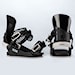 Snowboard Binding Gravity Drift black/white 2025