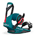 Snowboard Binding Union Falcor teal 2025