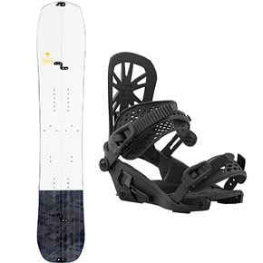 Arbor Landmark + Union splitboard set