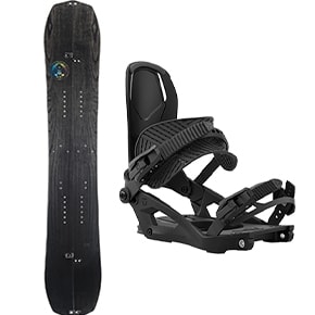 Arbor Bryan Iguchi + Union splitboard set