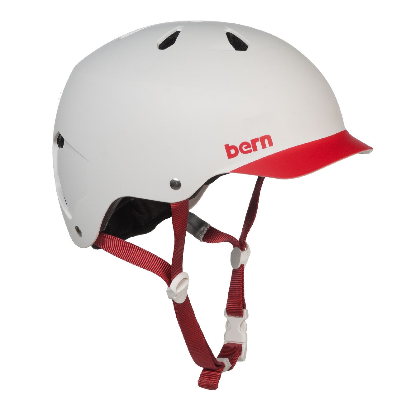 bern watts helmet white