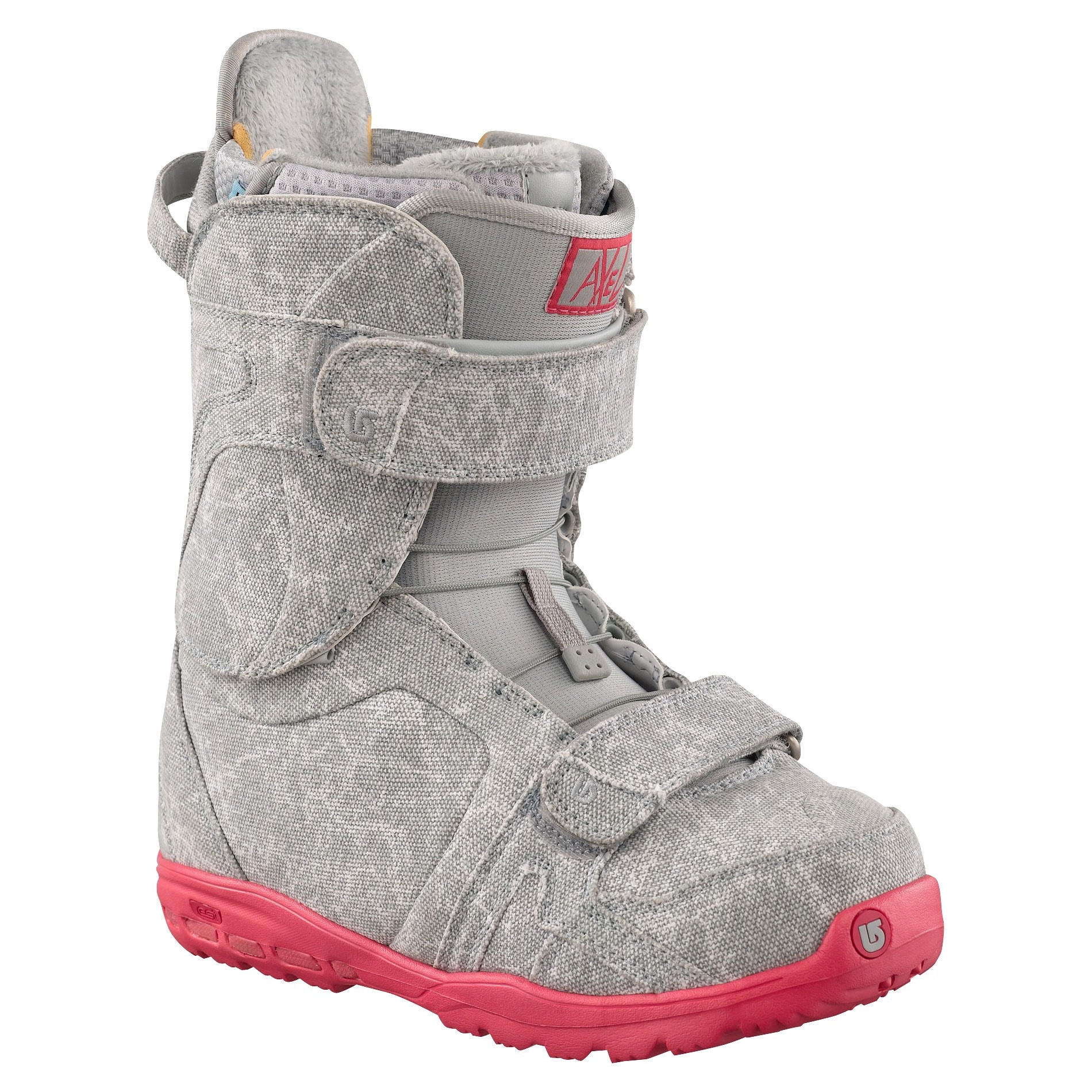 Winter Shoes Burton Axel gray pink Snowboard Zezula