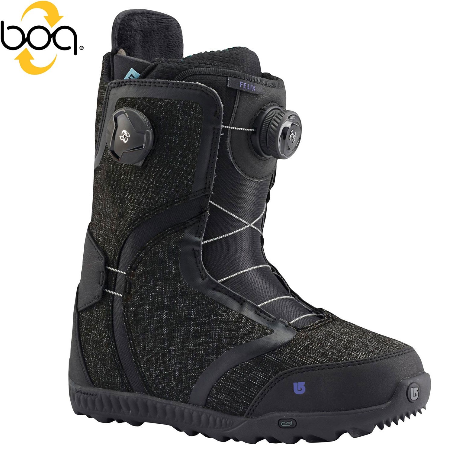 Beperking Tot Suradam Snowboard Boots Burton Felix Boa black | Snowboard Zezula