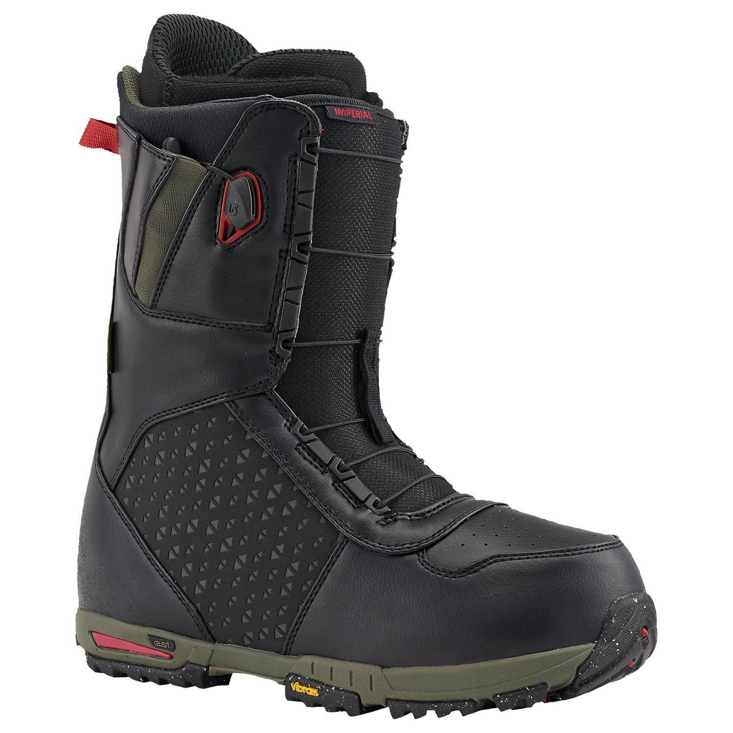 Winter Shoes Burton Imperial black/green/red | Snowboard Zezula