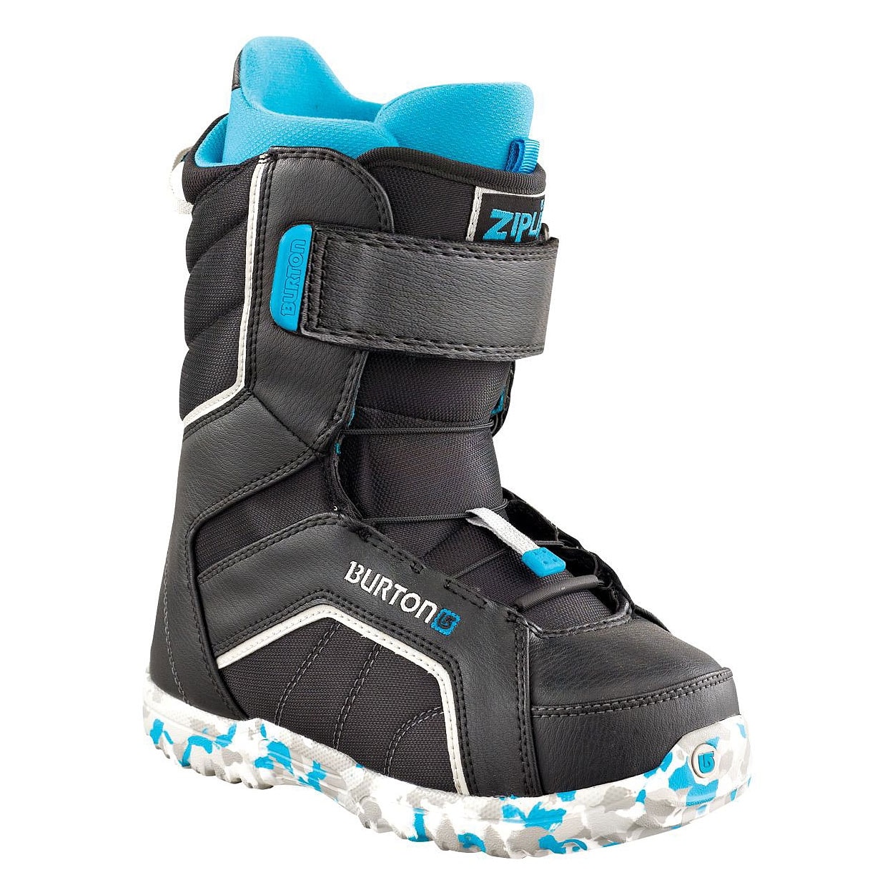 Winter Shoes Burton Zipline black/gray/blue | Snowboard Zezula