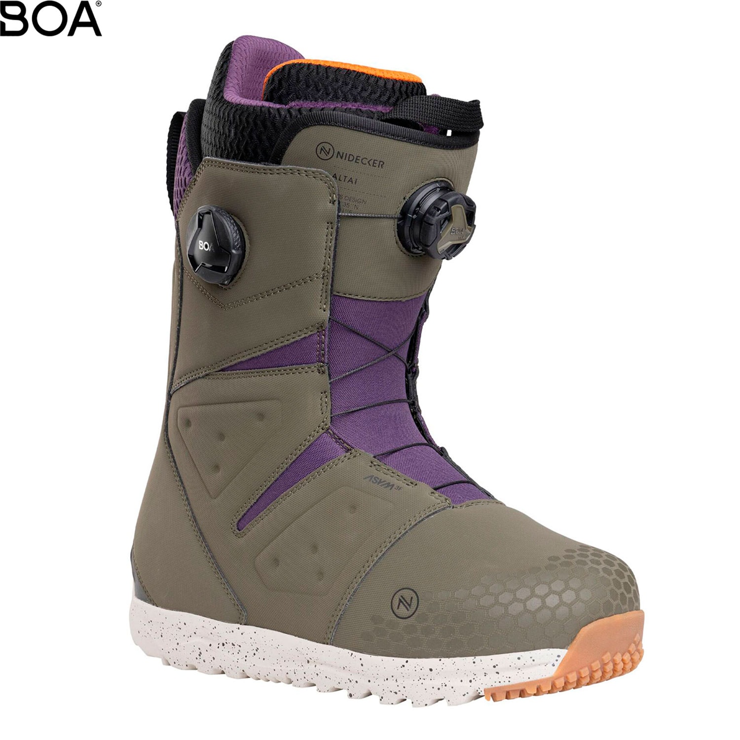 Snowboard Boots Nidecker Altai green Snowboard Zezula