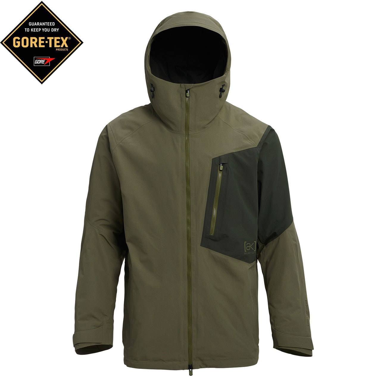 Snowboard Jacket Burton AK Cyclic dusty olive/forest night