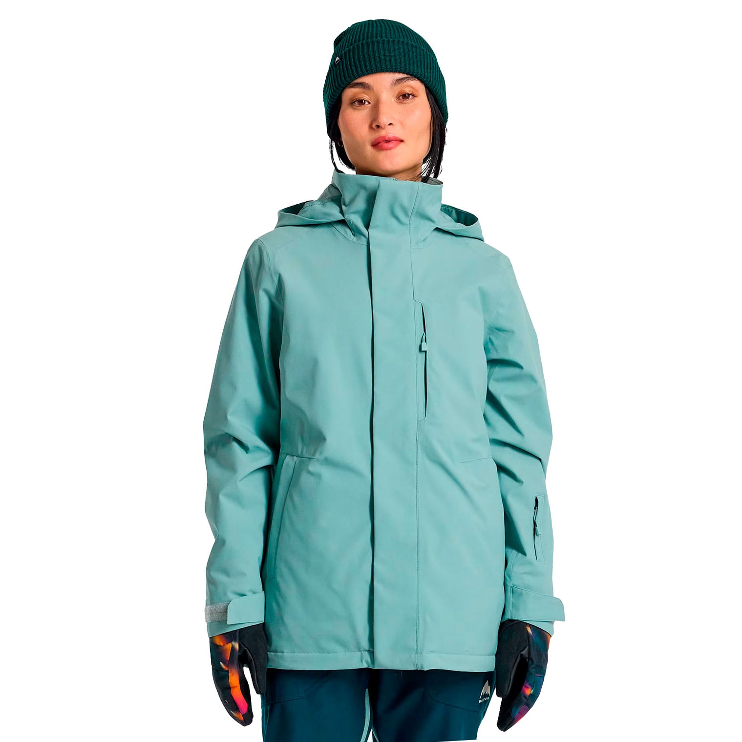 Kurtka snowboardowa Burton Wms Jet Ridge Jacket petrol green