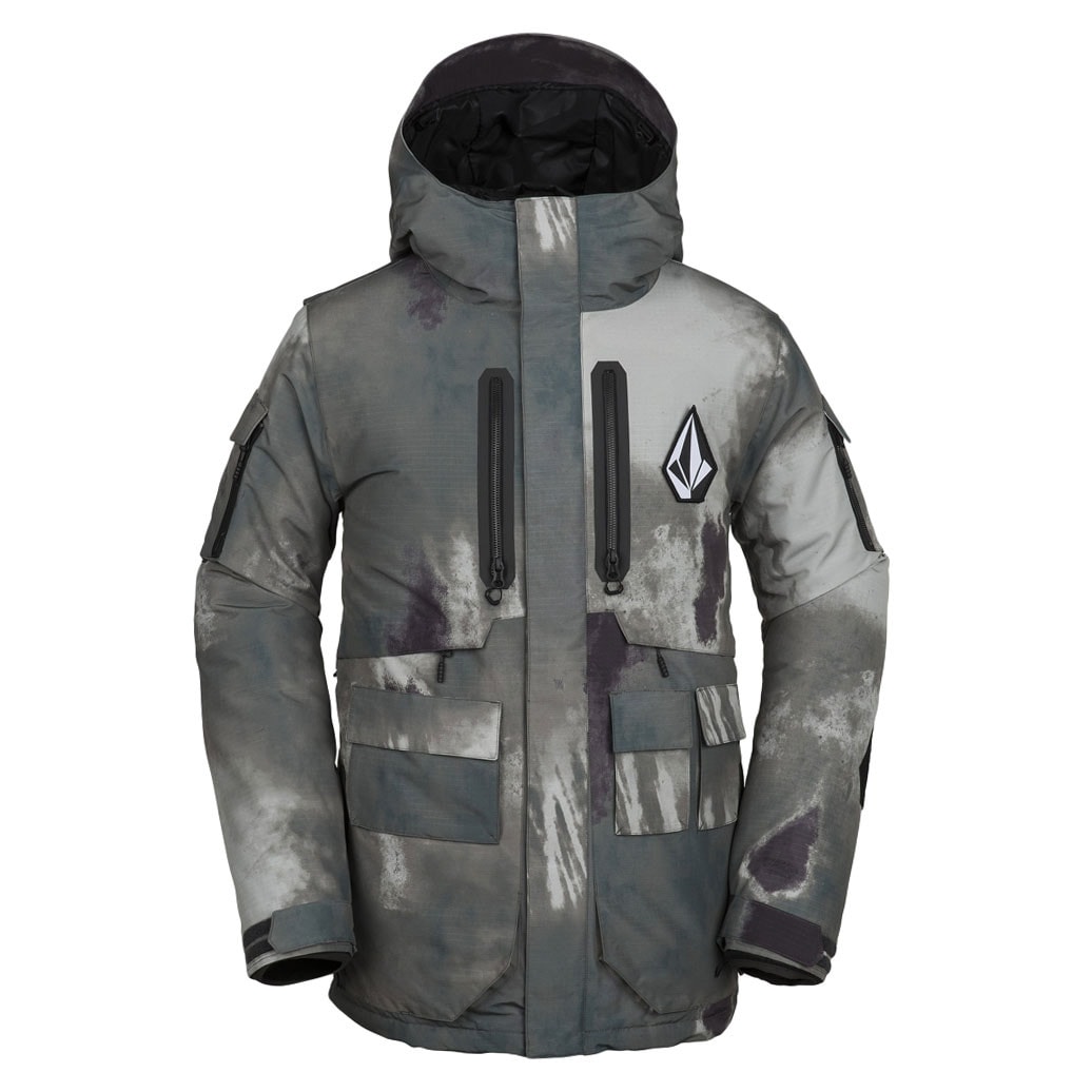 Snowboard Jacket Volcom Lynx Insulated grey vintage Snowboard Zezula