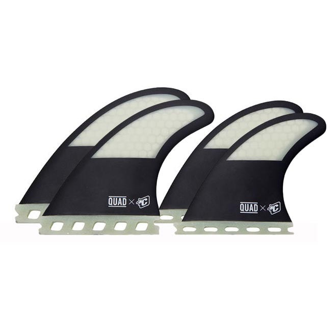 CREATURES ARC Medium Quad Set フィン Surfboard Fins Creatures Quad Arc Future white | Snowboard