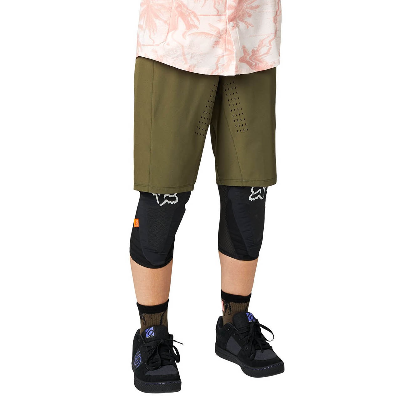 Fox Wms Flexair Lite Short No Liner olive green M 21