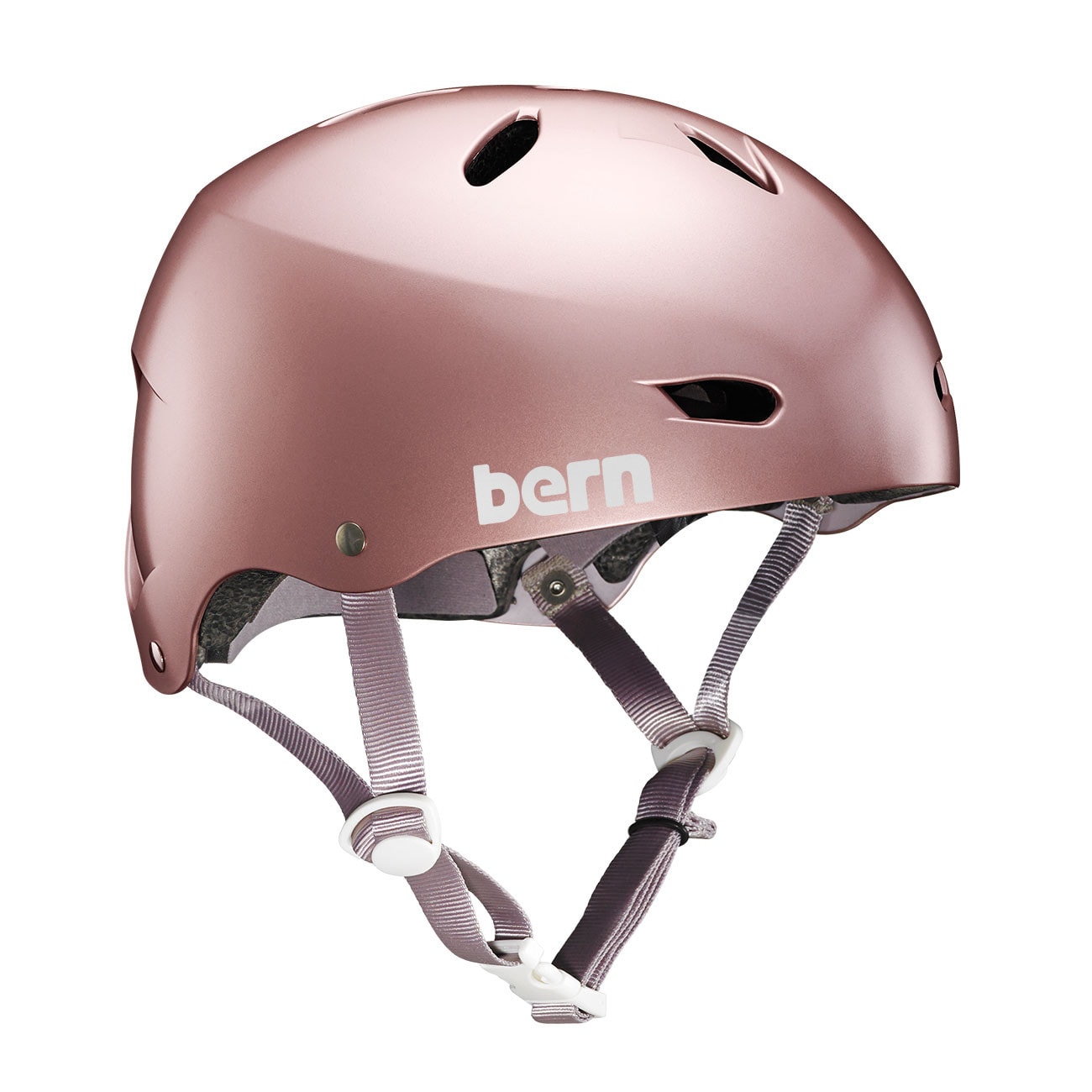 rose gold bike helmet